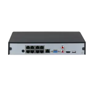 8 канално nvr записващо устройство dahua nvr4108hs 8p ei
