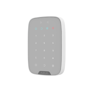 Безжична клавиатура за алармена система ajax keypad бяла
