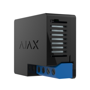Безжично реле за захранване 110+230 v ajax wall switch черно