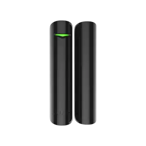 Датчик за врата + прозорец със сензор за вибрации ajax door protect plus черен