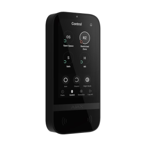 Клавиатура със сензорен екран ajax keypad touch screen черна