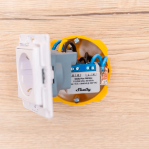 Монофазен wifi електромер shelly plus pm mini