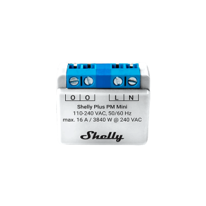 Монофазен wifi електромер shelly plus pm mini