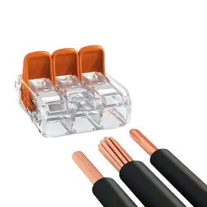 wago Бърза връзка 3 Х 0.2 4 mm2 32a 450v