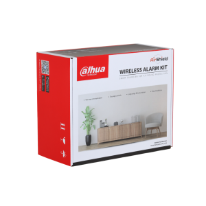Комплект безжична алармена система dahua art arc3800h 03 w2 b wifi черна