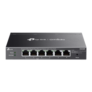 Суич tp link es206gp omada 6 port (4 x poe+)