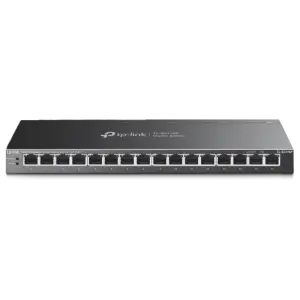 Суич tp link sg 116p 16 port poe+